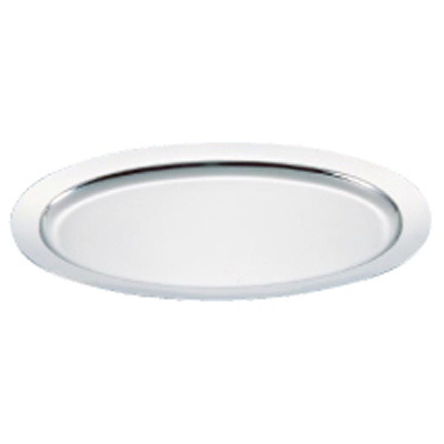 三宝産業 YUKIWA UK 18-8 ステンレス 小判皿 プレーンタイプ 660×465mm