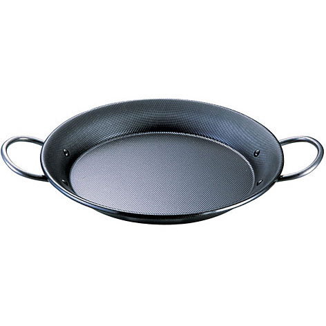 遠藤商事 SA 超鉄鍋 パエリアパン スーパーエンボス加工 18cm - 調理