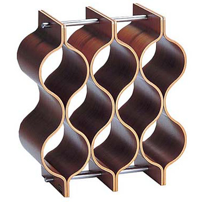 訳あり未使用！SAITOWOOD JAPAN ワインラック(ブラック×アルミ) 訳あり未使用！SAITOWOOD JAPAN ワインラック(ブラック×アルミ) 訳あり