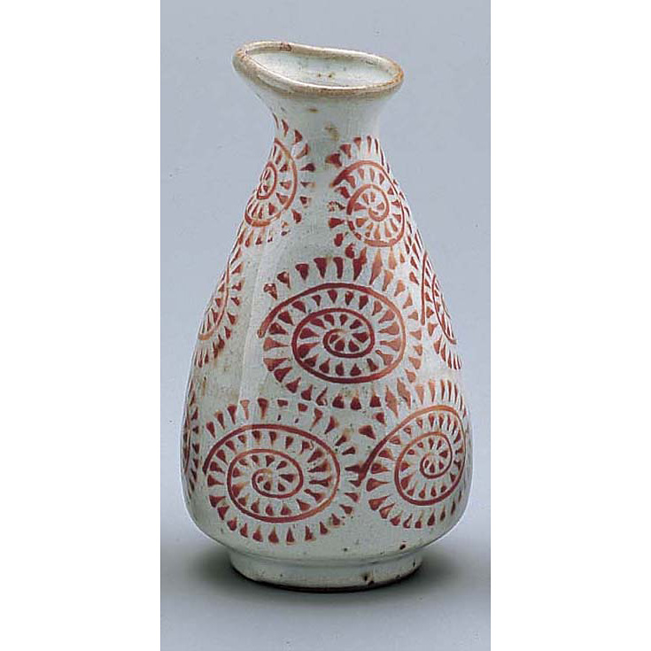 遠藤商事 朱タコ唐草 徳利 小 - 調理器具のSHOKUBI