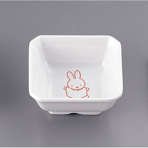 関東プラスチック工業 ミッフィー メラミン お子様用弁当シリーズ 角 