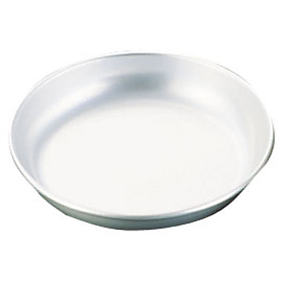アカオアルミ アルマイト 給食用皿 17cm - 調理器具のSHOKUBI