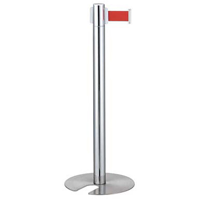 ガイドポールベルトタイプ GY311 B H730mm レッド メーカー直送/代引不可（9-2527-0710） ガイドポールベルトタイプ GY311 B(H730mm)レッド 5%OFF