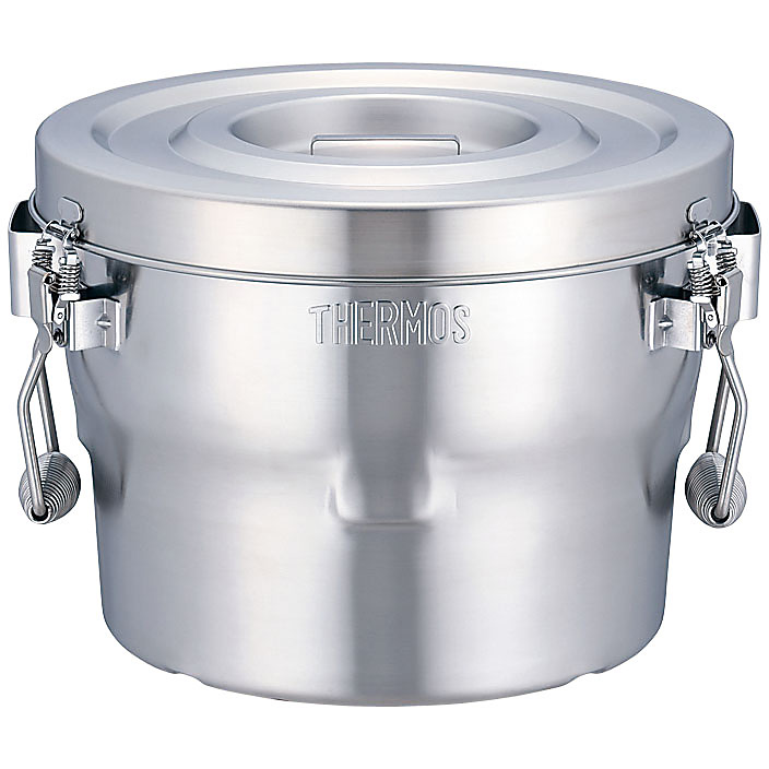 サーモス シャトルドラム 18-8 ステンレス 高性能保温食缶 内蓋式 GBB-10C 10リットル