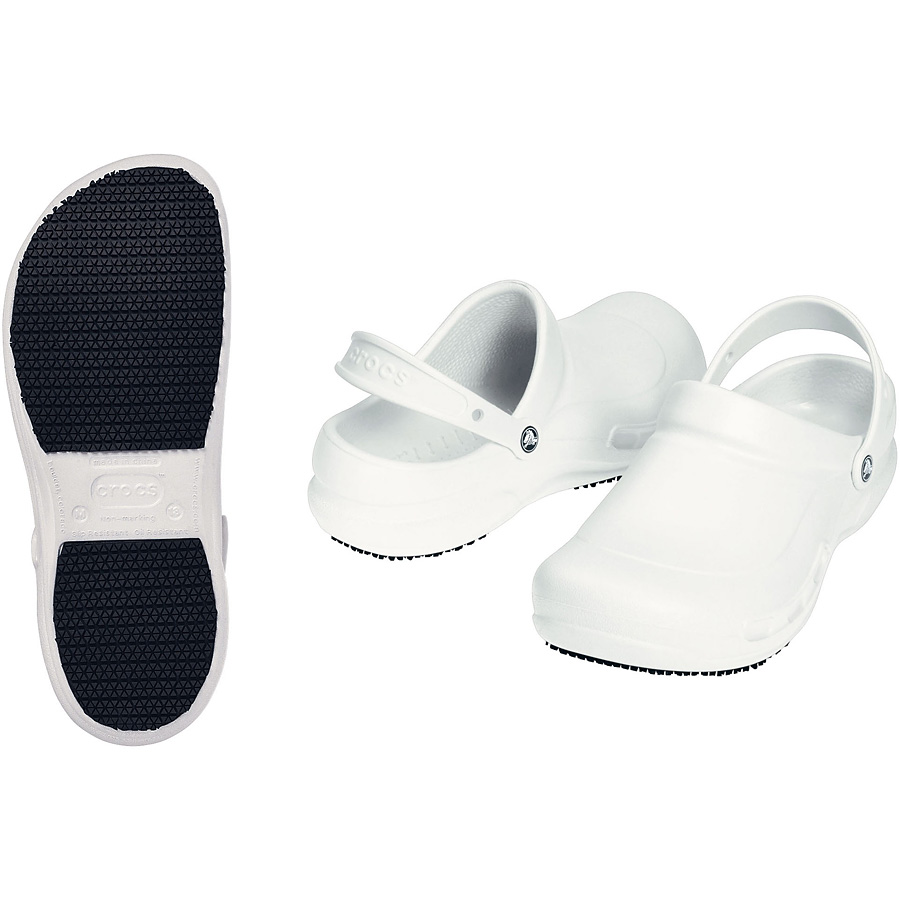 クロックス シューズ ビストロ ホワイト 28cm - 調理器具のSHOKUBI