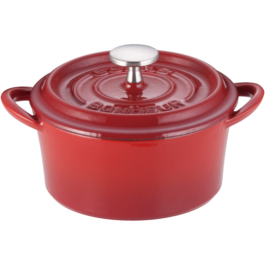 イシガキ産業 ボン・ボネール 鋳物ホーロー ココット レッド 12cm