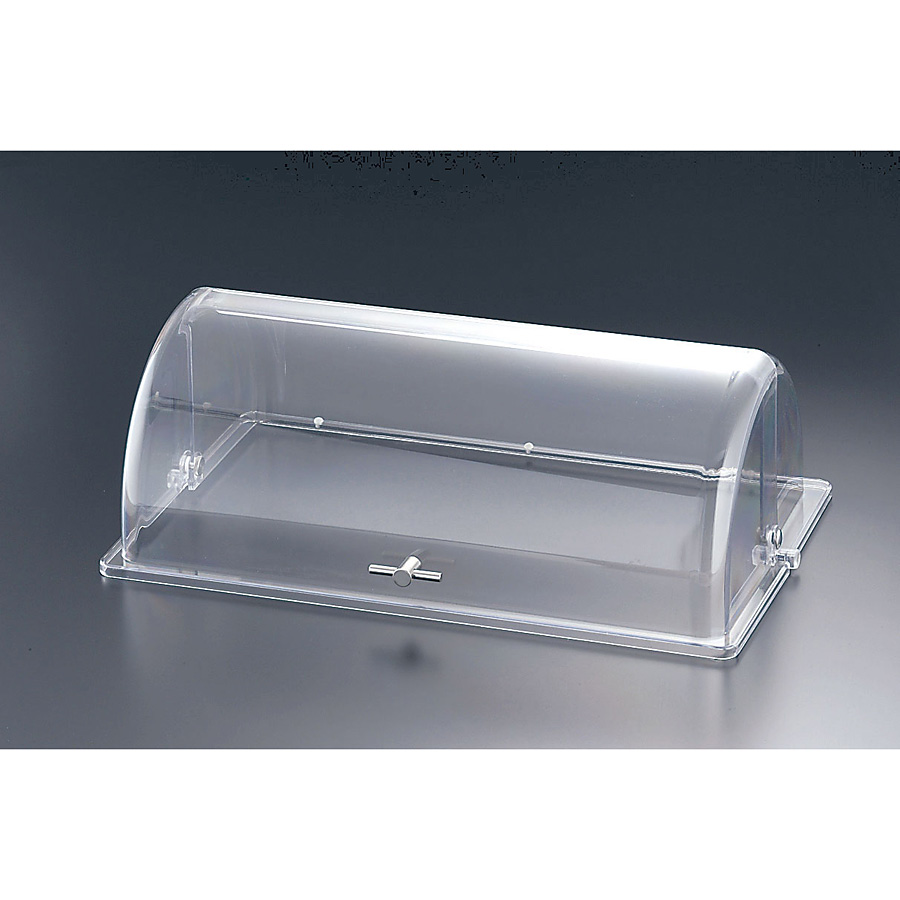 ＫＩＮＧＯ ポリカーボネイト角カバー　業務用　厨房備品　ビュッフェ KINGO ポリカーボネイト 角カバー ハーフオープン - 調理器具のSHOKUBI