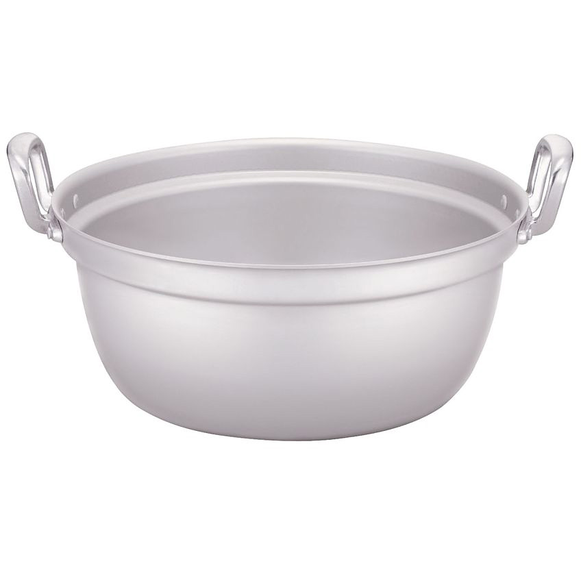 両手鍋 36cm キッチン用品 遠藤商事 業務用 TKG 円付鍋 アルマイト加工 アルミニウム合金 日本製 AEV1705 ｜遠藤商事 業務用 TKG 寸胴鍋 36cm (目盛付) IH対応