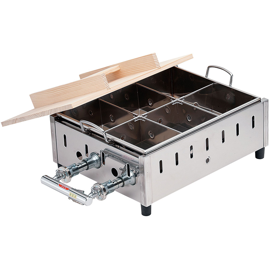 6ツ切おでん鍋(都市ガス用)