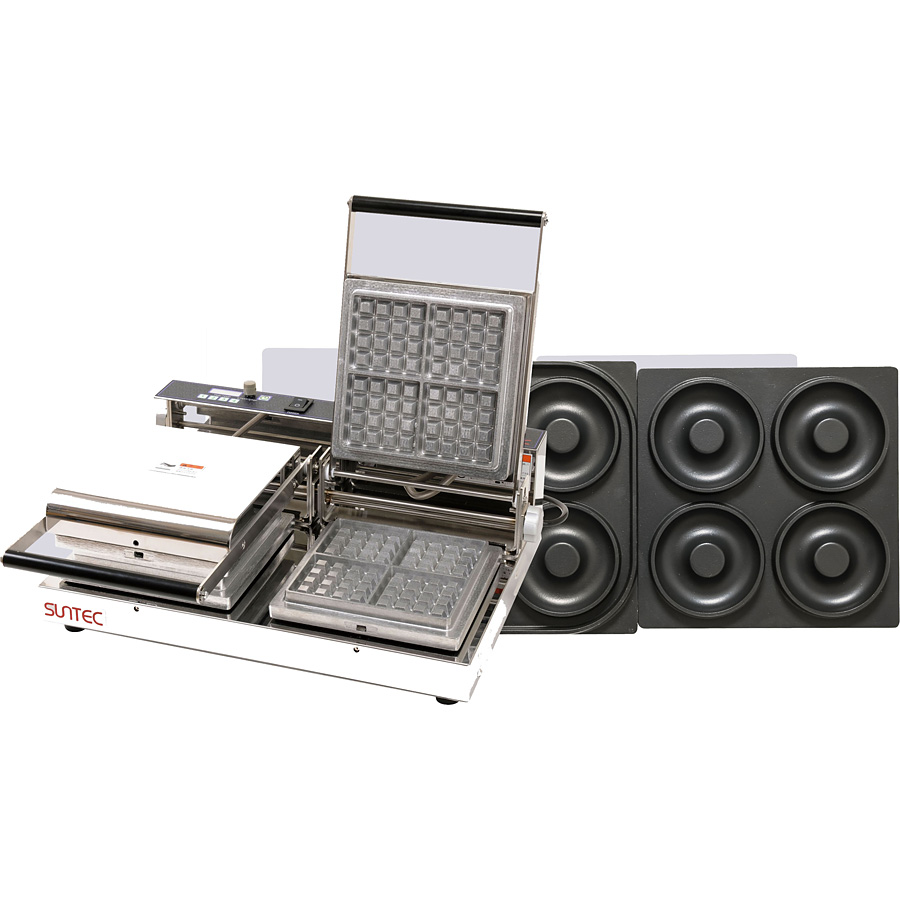 サンテック マルチベーカー 2連式 MAX-2 ベイクドドーナツ - 調理器具