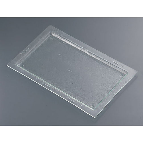 タイガーグラス レクタンギュラープレート 162-192-08 クリア まとめ買い10個セット品タイガーグラス