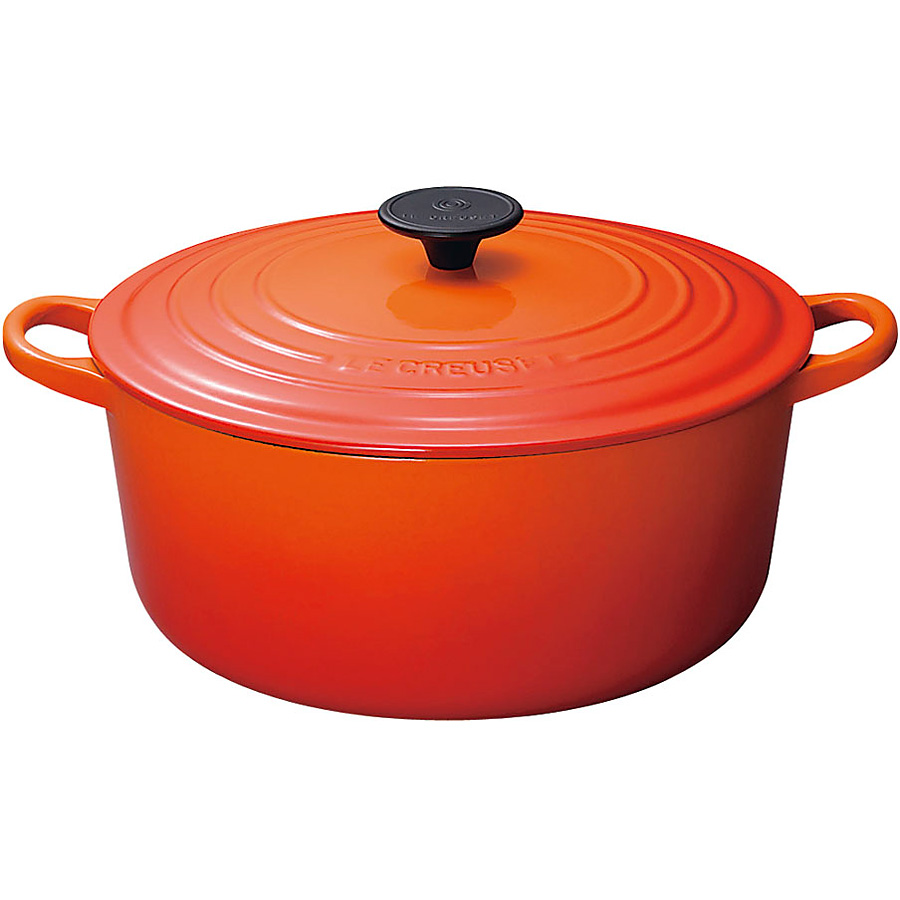 ルクルーゼ ココット・ロンド 18cm チェリーレッド LE CREUSET ル