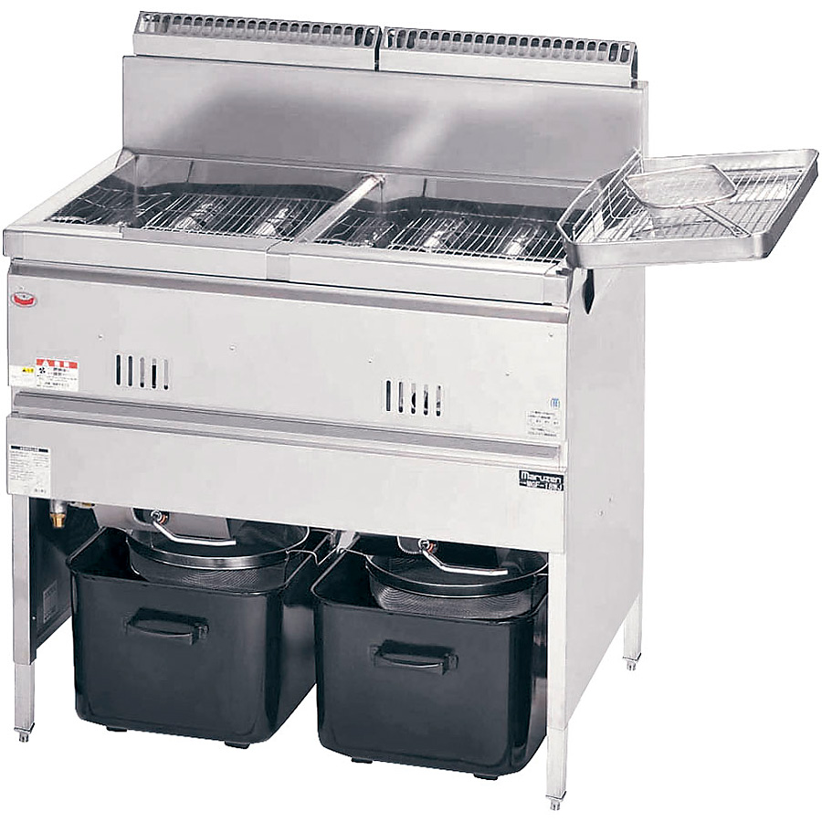 マルゼン　フライヤー18リットル（都市ガス用） ガスフライヤー マルゼン 18L 都市ガス用