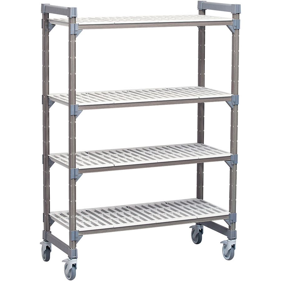 CAMBRO(キャンブロ) 460ベンチ移動カムシェルビングセット 4段 1220×H1700 DKY9621