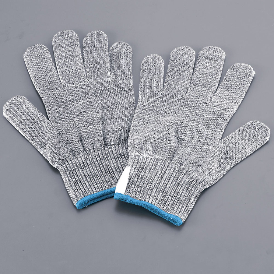 耐切創手袋 タフテック グレー 1組 Lサイズ - 調理器具のSHOKUBI