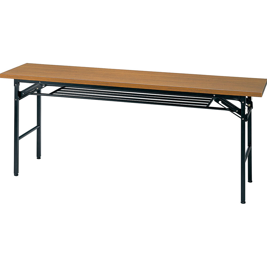 ミーティングテーブル ハイタイプ KM1860TT(チーク) : Contigo 折り畳みテーブル 会議用テーブル 長机 会議