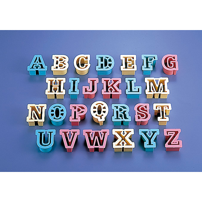 タイガークラウン PS クッキー抜型 アルファベット 26ヶ入り No.1733