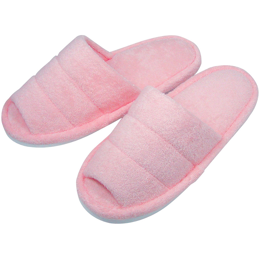 ニッポンスリッパ オープンパイル スリッパ ピンク - 調理器具のSHOKUBI