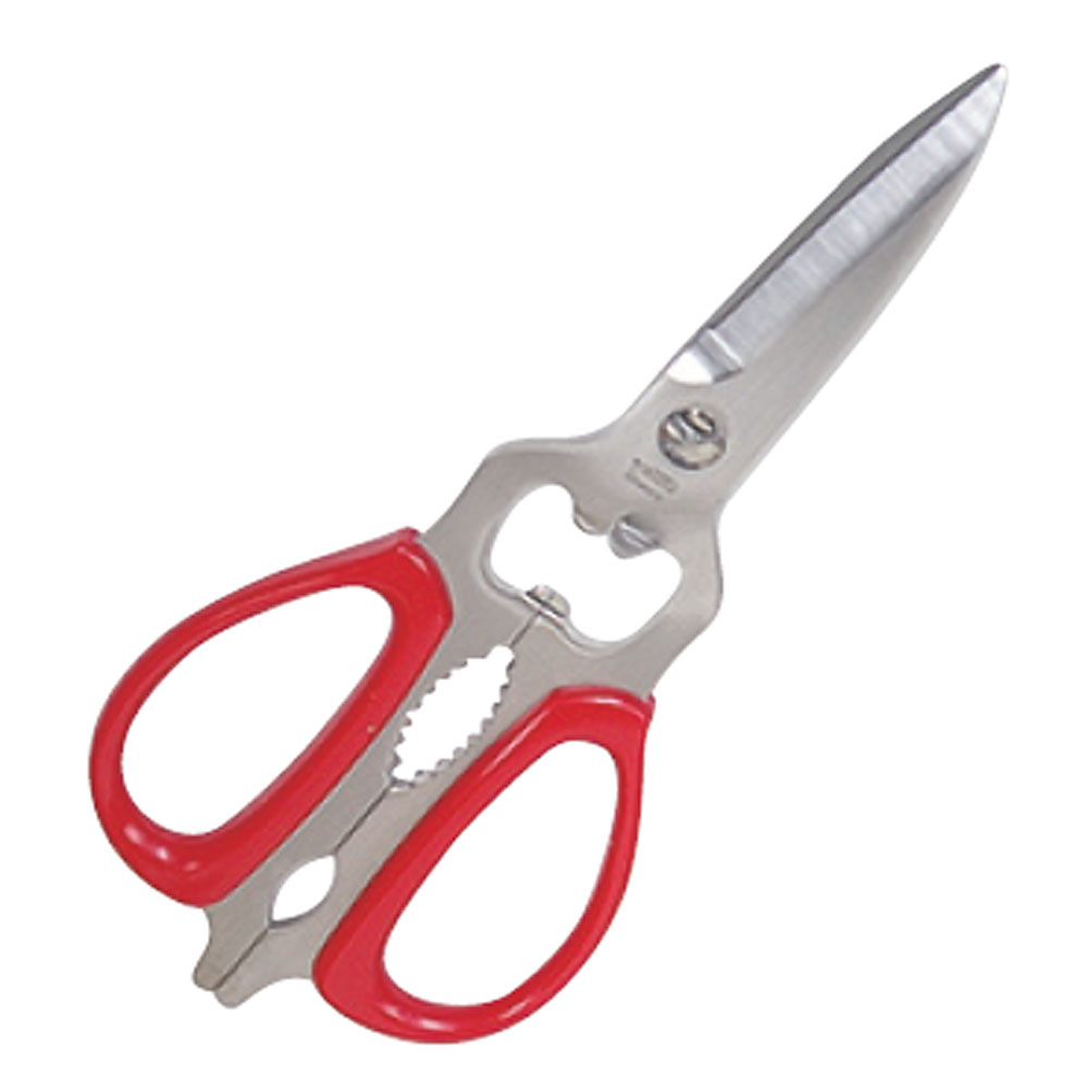 万能キッチンハサミ シェフクロスプロ NKS-215DTR レッド - 調理器具の