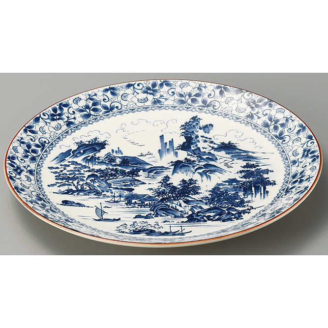 新山水 丸皿 29210-481 φ370mm - 調理器具のSHOKUBI