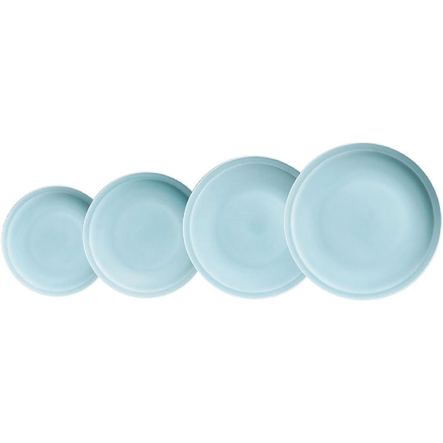 凰華青白磁 中華料理用食器 丸皿 81062-039 8.0インチ