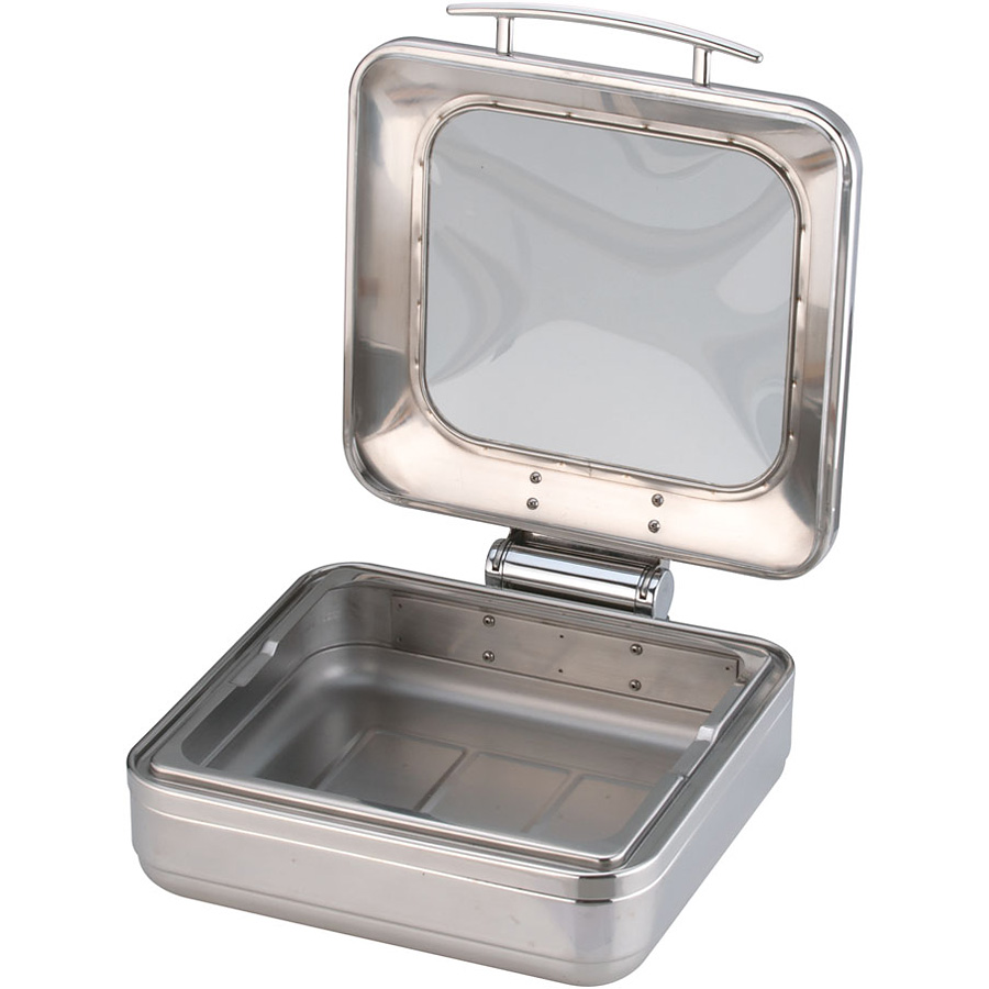 KINGO ロイヤルビュッフェ ステンレス角チェーフィング フードパン無