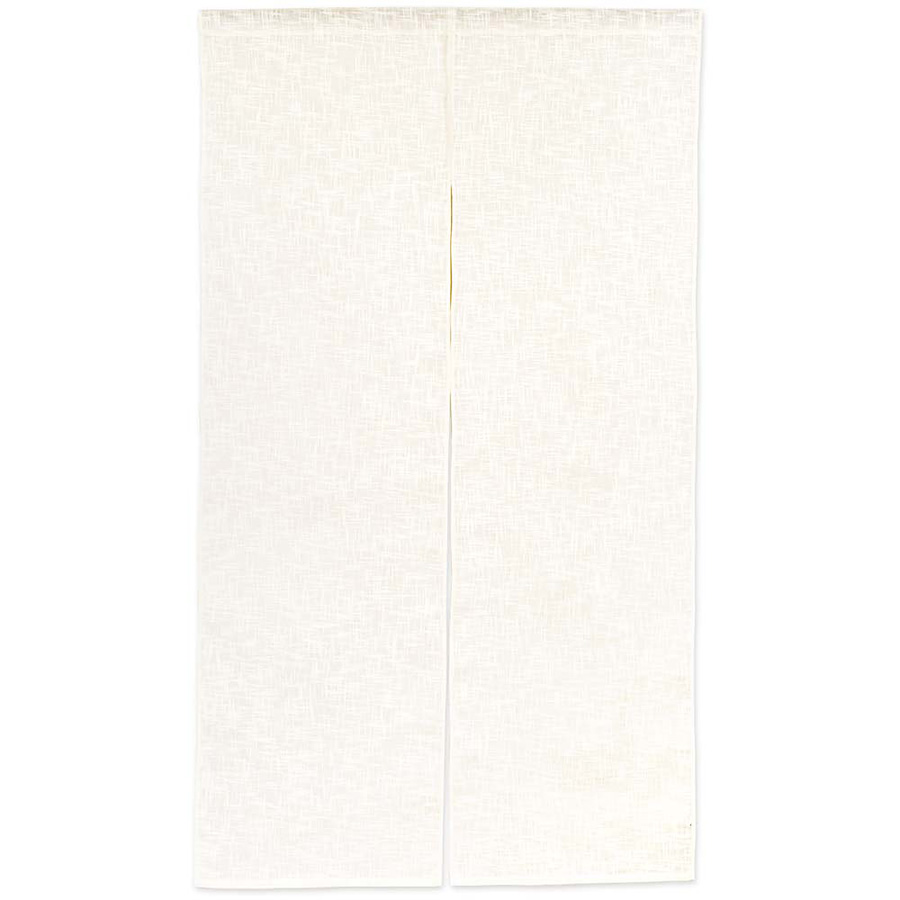 ハ*コ様 生成り 麻 のれん 約85cm幅 ハ*コ様 生成