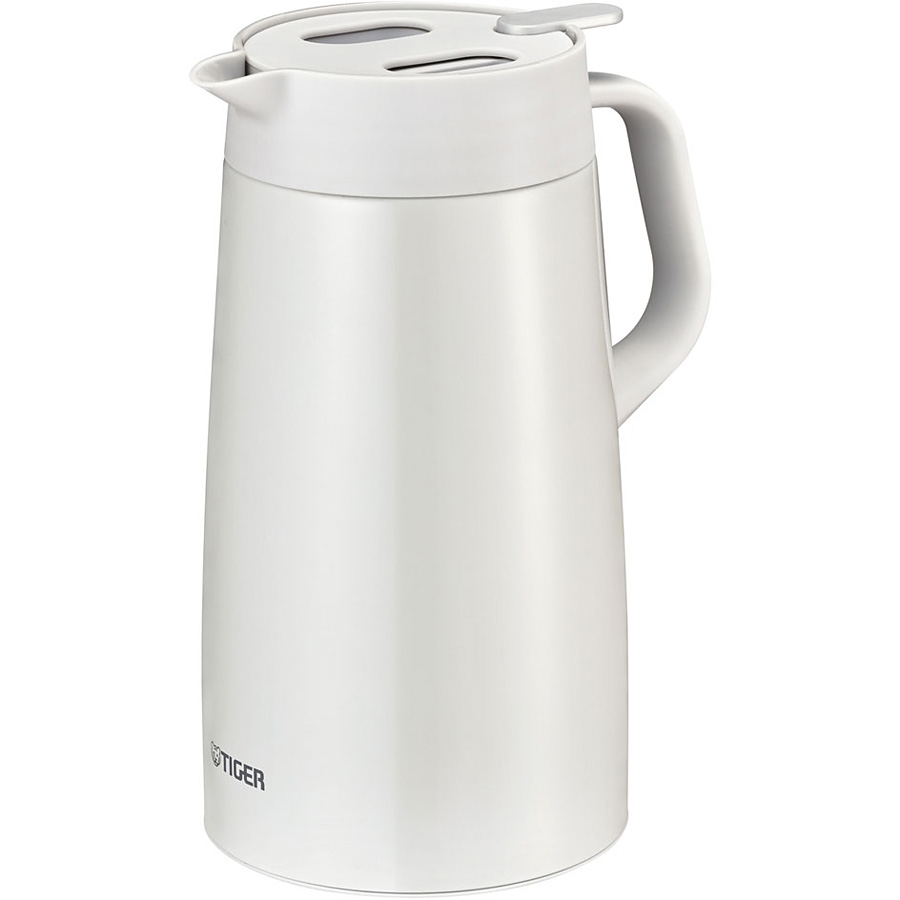 すこやか ポットタイプ ホワイト（大）2個 タイガー ステンレスポット 1.6リットル PWO-A160 ホワイト - 調理器具