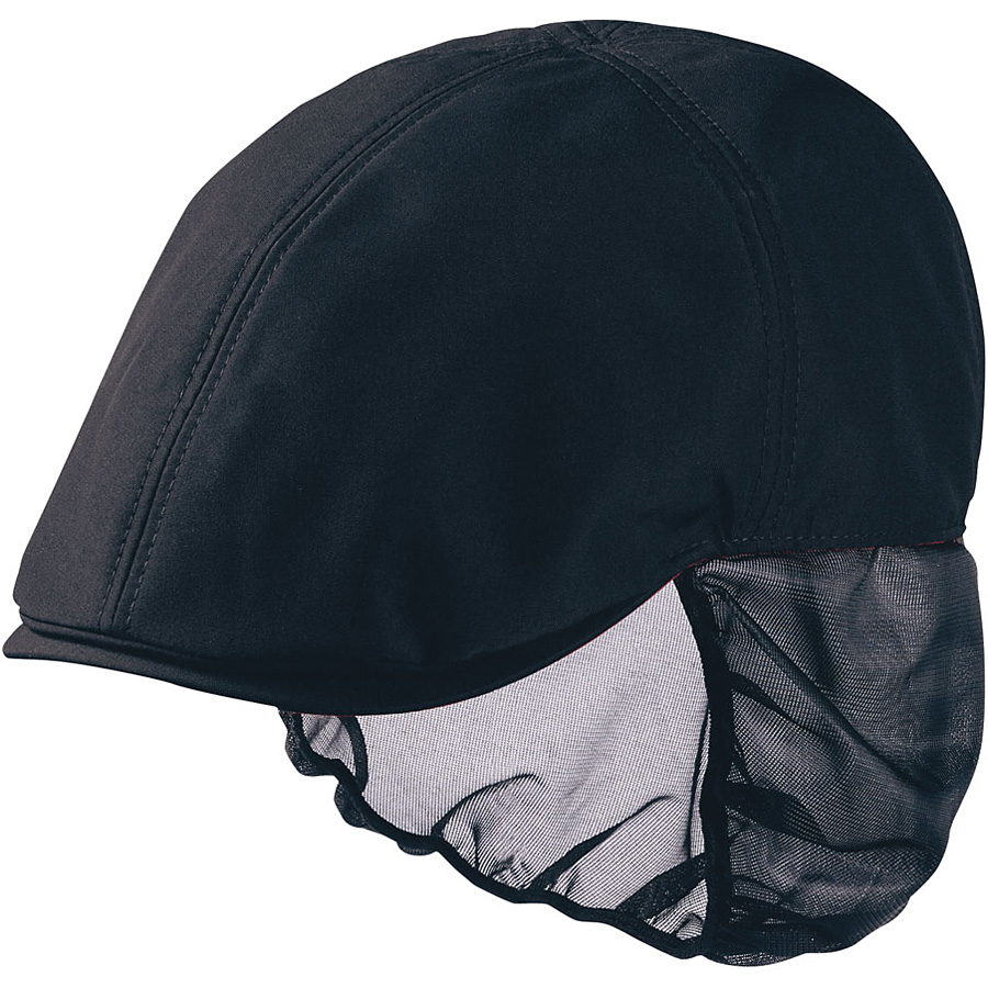 ハンティングキャップたれ付 9-1351 ブラック - 調理器具のSHOKUBI