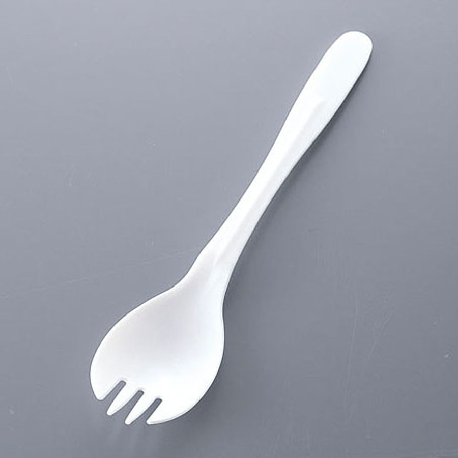 バイオプラフォークスプーン160 ナチュラル 単袋入り100本入り