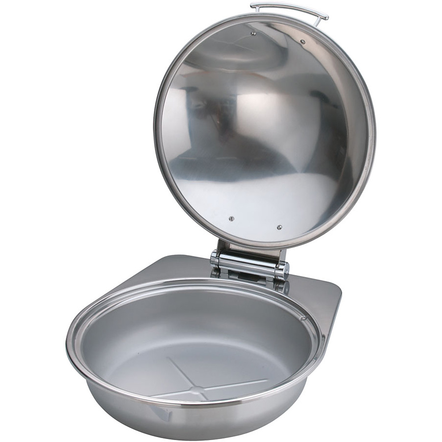 KINGO ビュッフェ ステンレスIH 丸チェーフィング フードパン無 A6711G