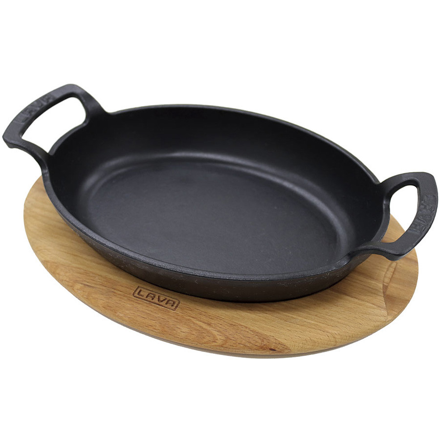 LAVA オーバルディッシュ 23cm LAVA オーバルディッシュ 23cm LV0062 - 調理器具のSHOKUBI
