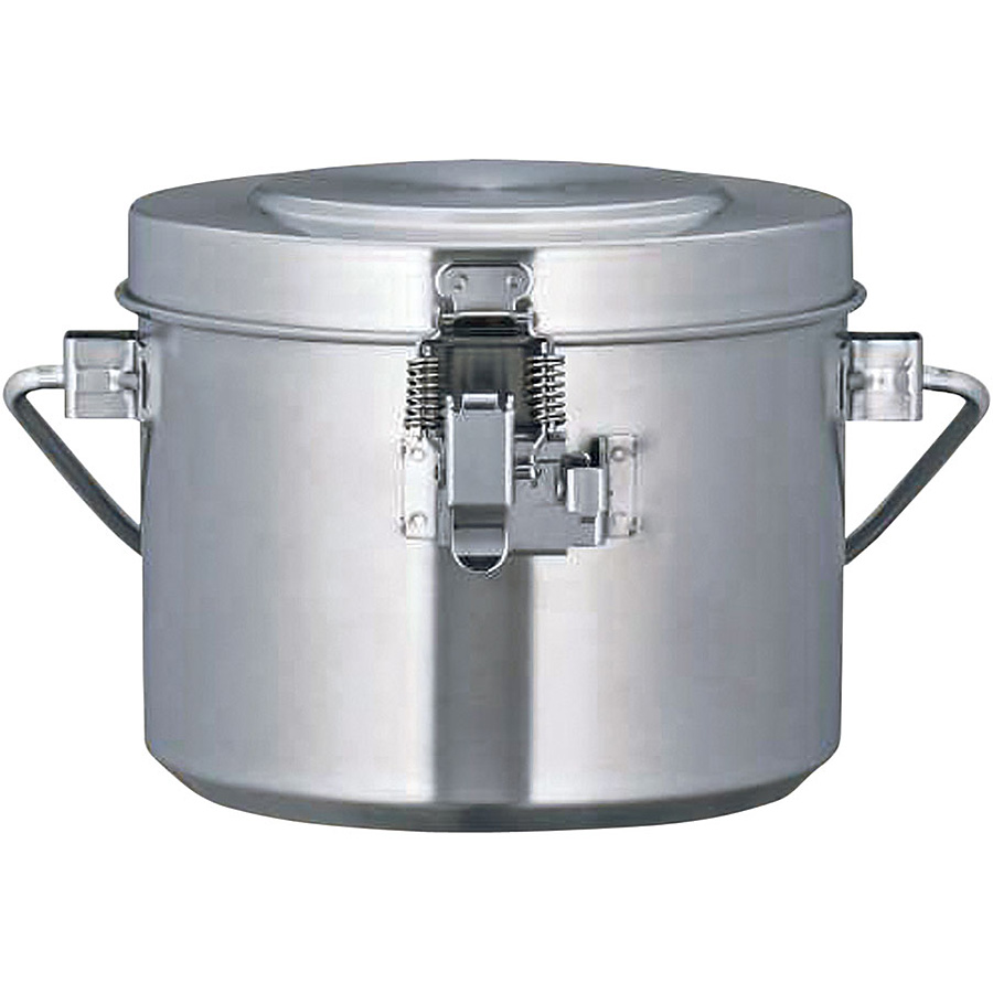ステンレス高性能保温食缶シャトルドラム 内フタ付 GBLC   調理