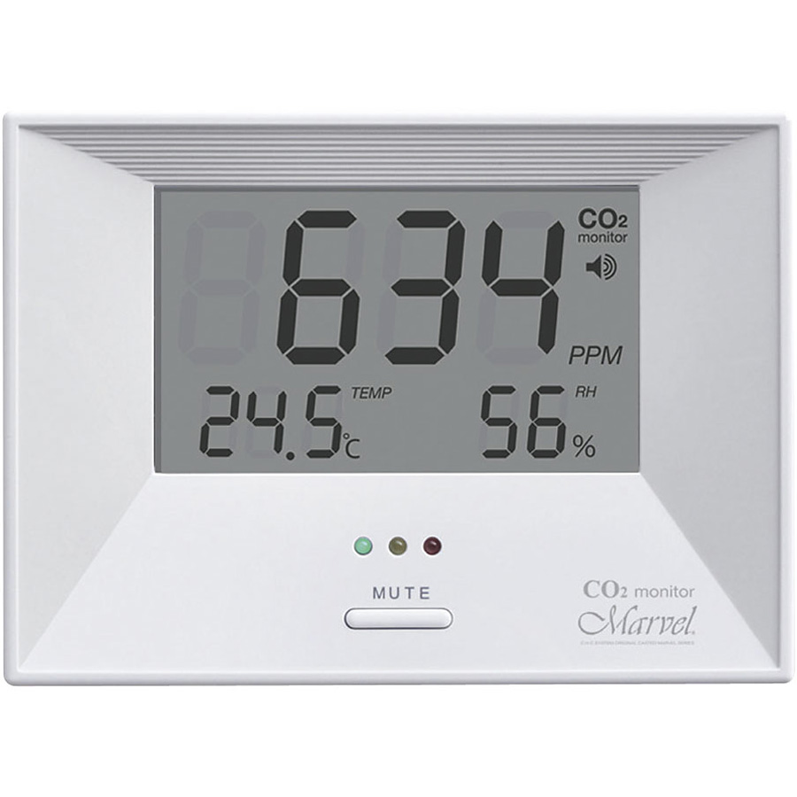 CO2モニター マーベル003 CO2モニター マーベル003 データロガー内蔵 - 調理器具のSHOKUBI