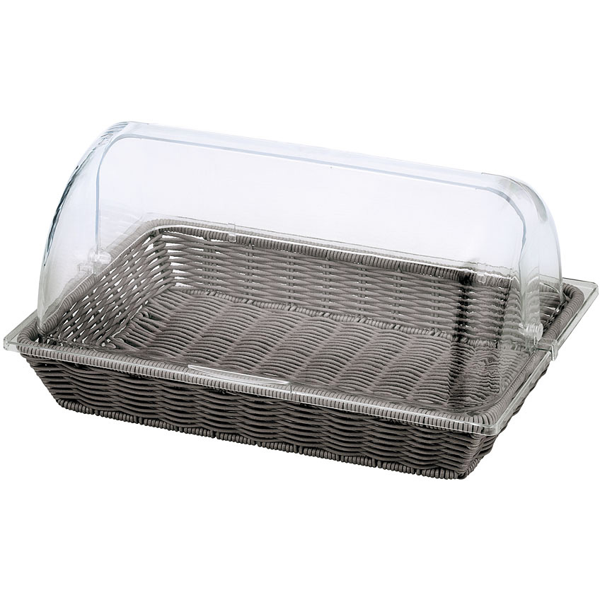 トーダイ PP 角型 ビュッフェバスケット 42型 BB-4228C-DBR ダーク