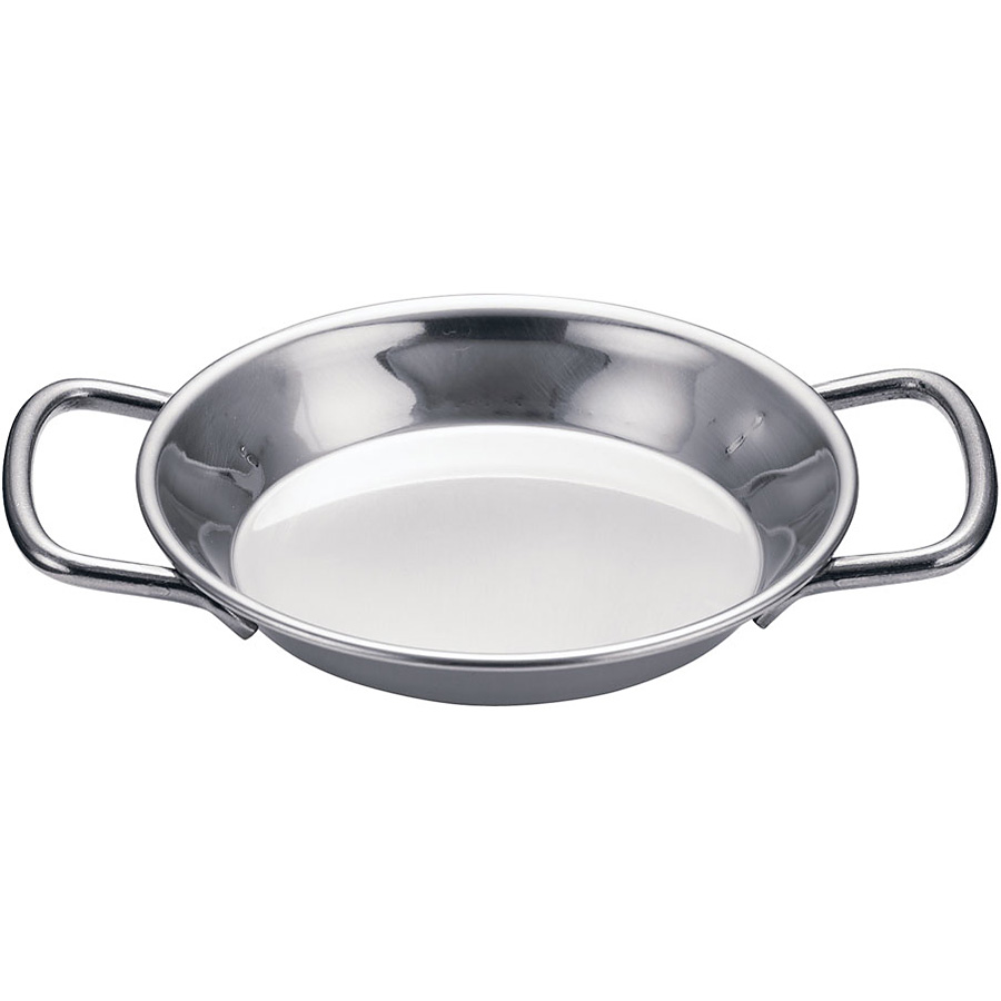 ステンレス ミニ パエリアパン Lサイズ - 調理器具のSHOKUBI