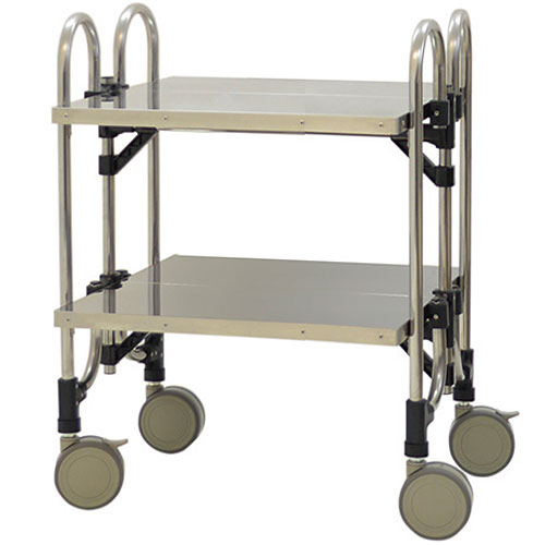 重量用 折りたたみ式ワゴン 4段 KESTM-4FF 幅904mm - 調理器具のSHOKUBI