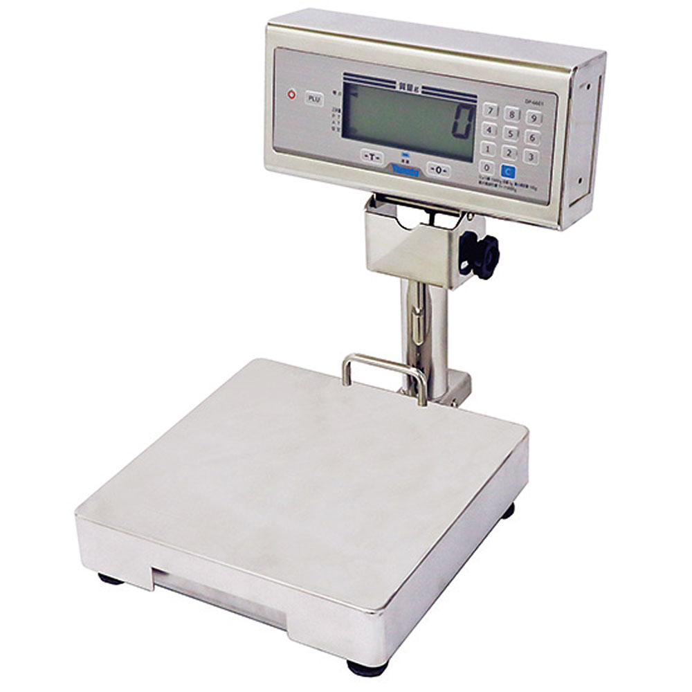 大和製衡 防水型卓上デジタル台はかり 検定品 DP-6601K-3 ひょう量 3kg
