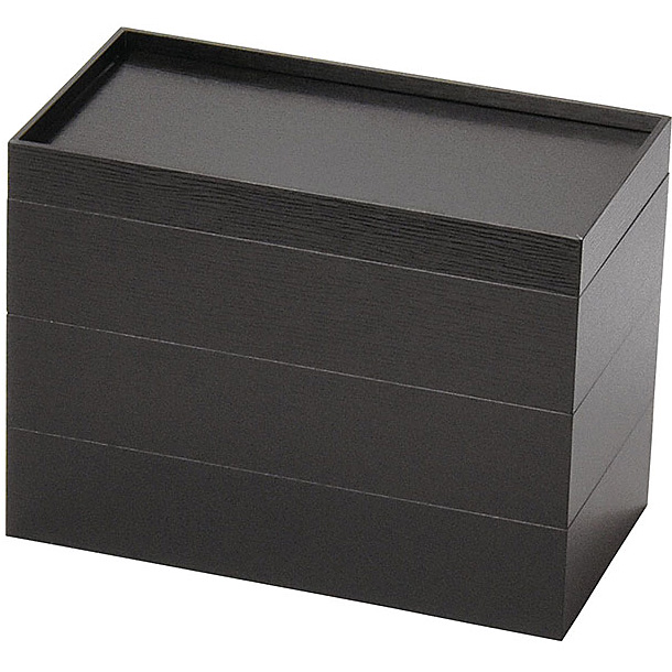 Yタイプ 紙製長角重 3段 黒 - 調理器具のSHOKUBI