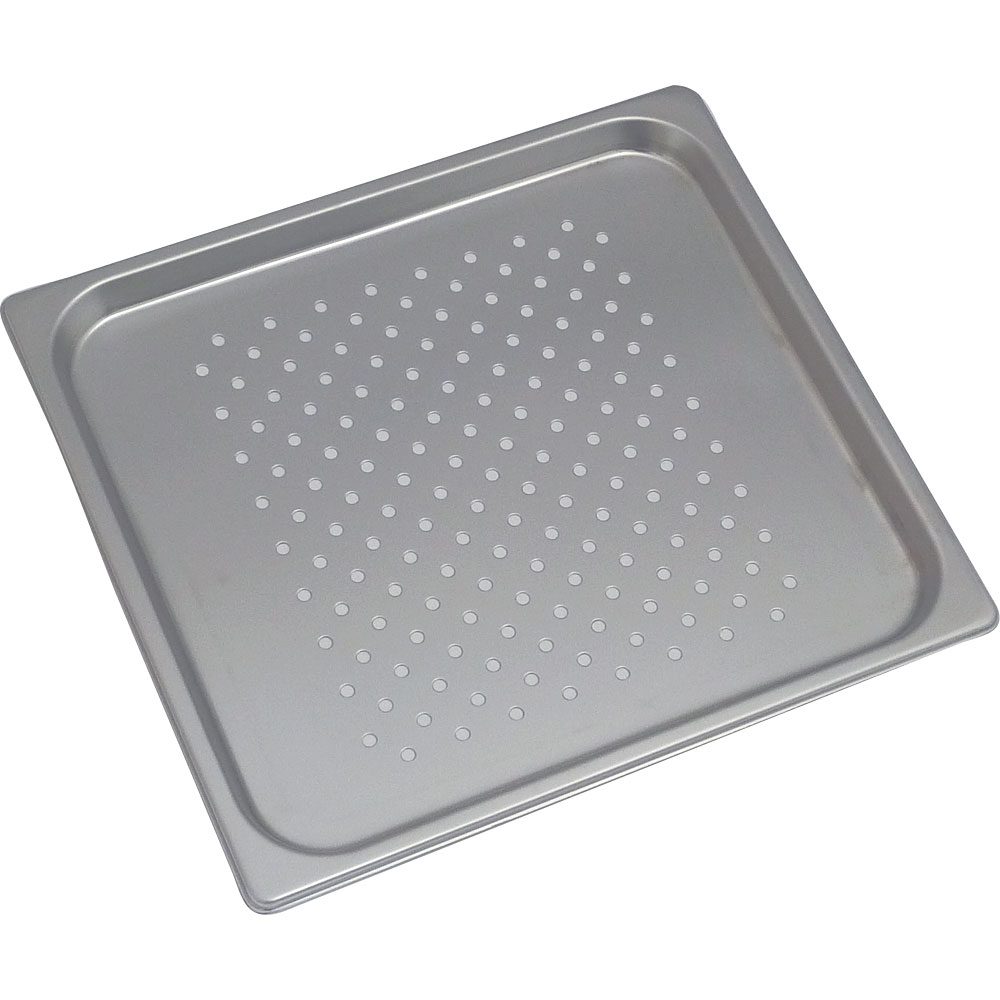 スギコ 18-8 ステンレス スーパーデラックスパン穴明 2/3サイズ 板厚