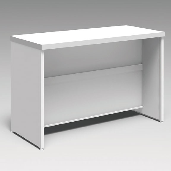 三洋スーパースタンド 商談カウンター D600mm 片側ソフトエッジ付 CVH