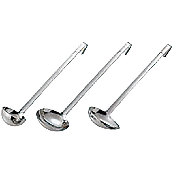 三宝産業 YUKIWA UK 18-8 ステンレス S型レードル 90cc - 調理器具の