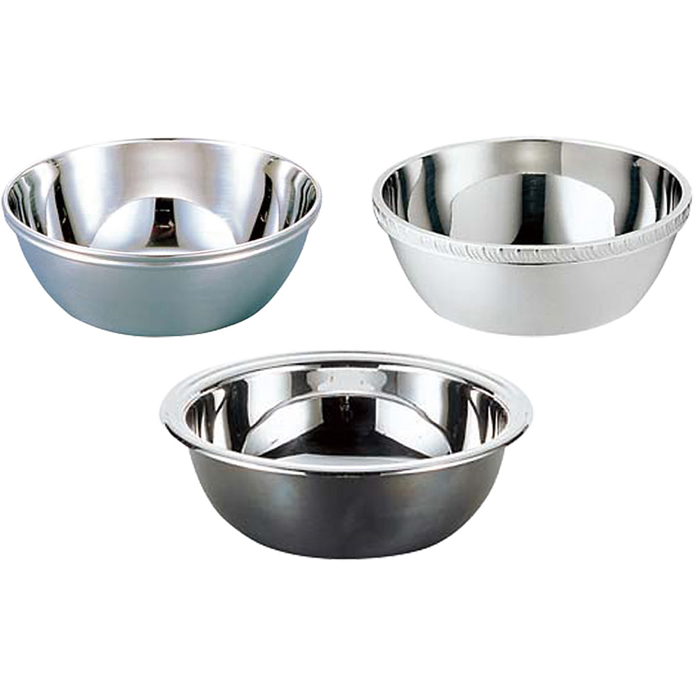 三宝産業 YUKIWA UK 18-8 ステンレス フィンガーボール 菊渕 - 調理