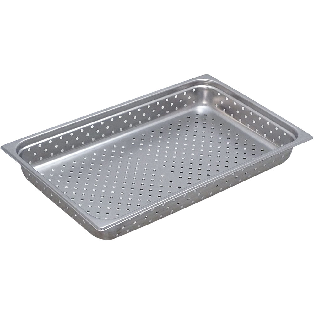 スギコ 18-8 ステンレス スーパーデラックスパン穴明 1/1サイズ 板厚
