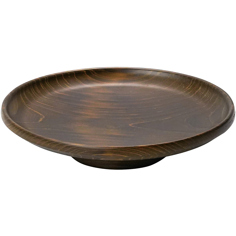 ひのき・古代色小器 浅型小皿 - 調理器具のSHOKUBI