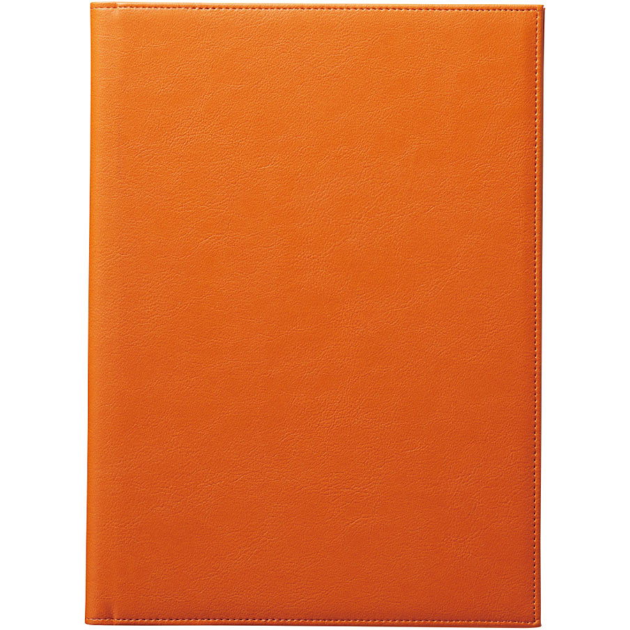 えいむ レザータッチメニューブック A4 CLB-801 オレンジ - 調理器具の