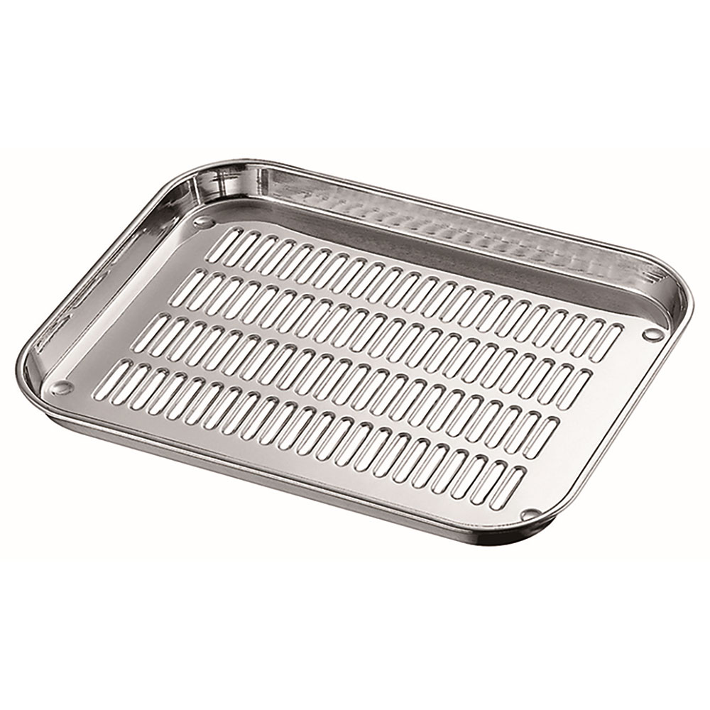 18-8 浅型水切り肉バット 350×274mm - 調理器具のSHOKUBI