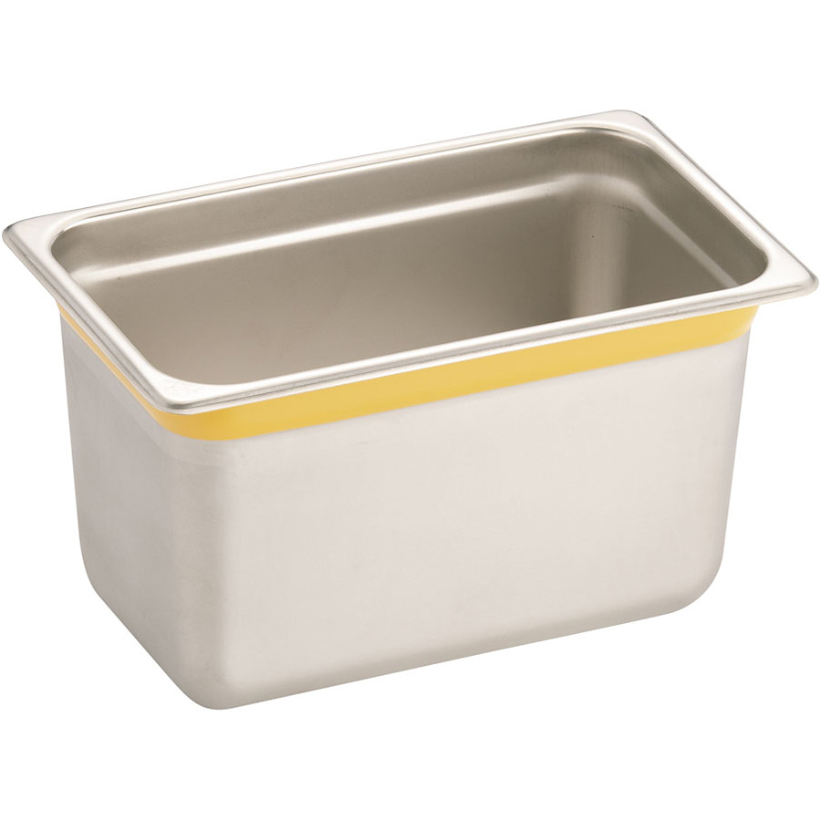 遠藤商事 DO-EN 18-8 ステンレス カラーライン ガストロノームパン 1/4