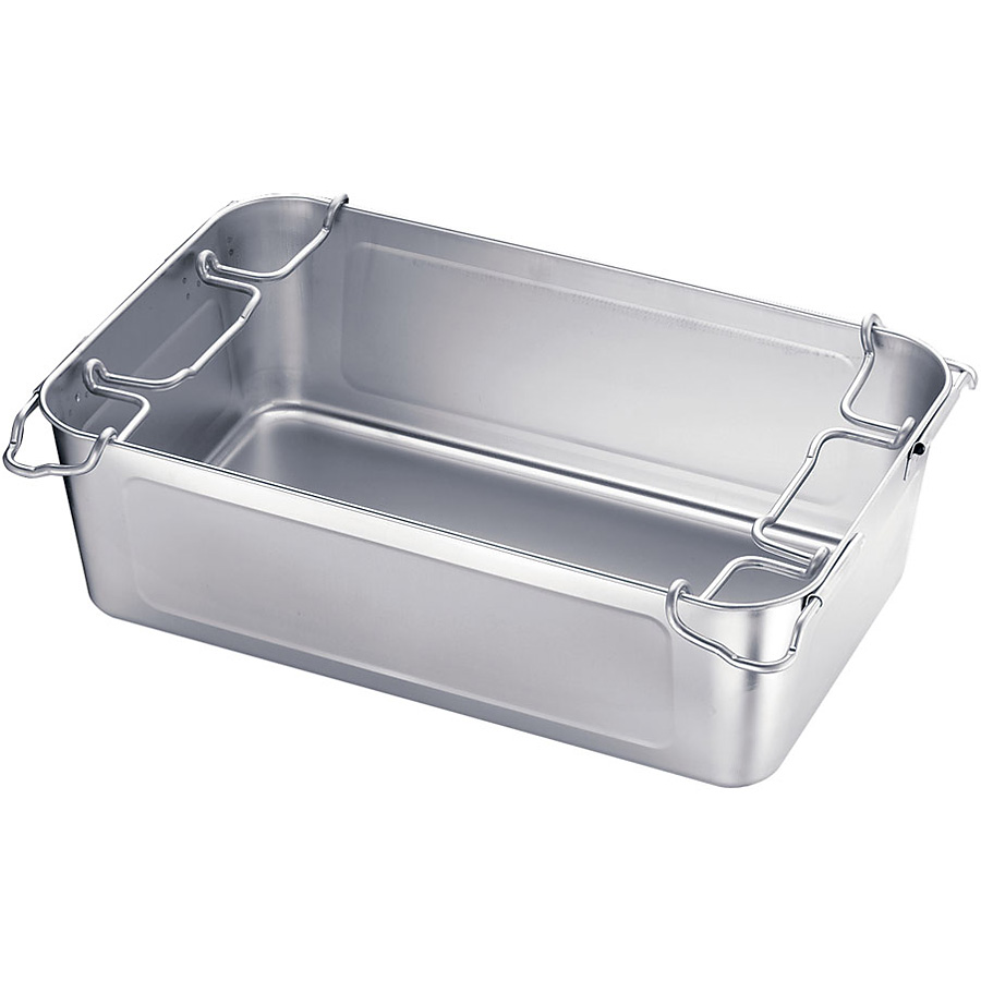 イケダ 18-8 ステンレス 運搬バット ストッパー付 H185型 - 調理器具の