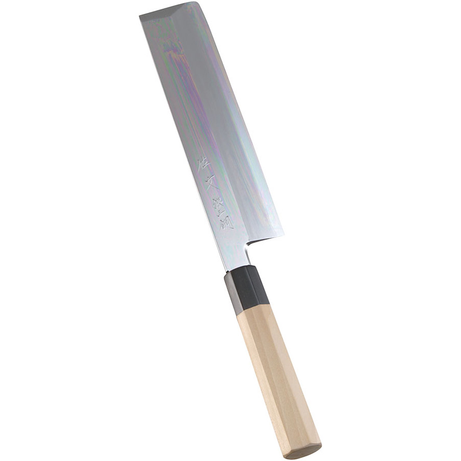 遠藤商事 SA 佐文 銀三 鏡面仕上 薄刃 21cm - 調理器具のSHOKUBI